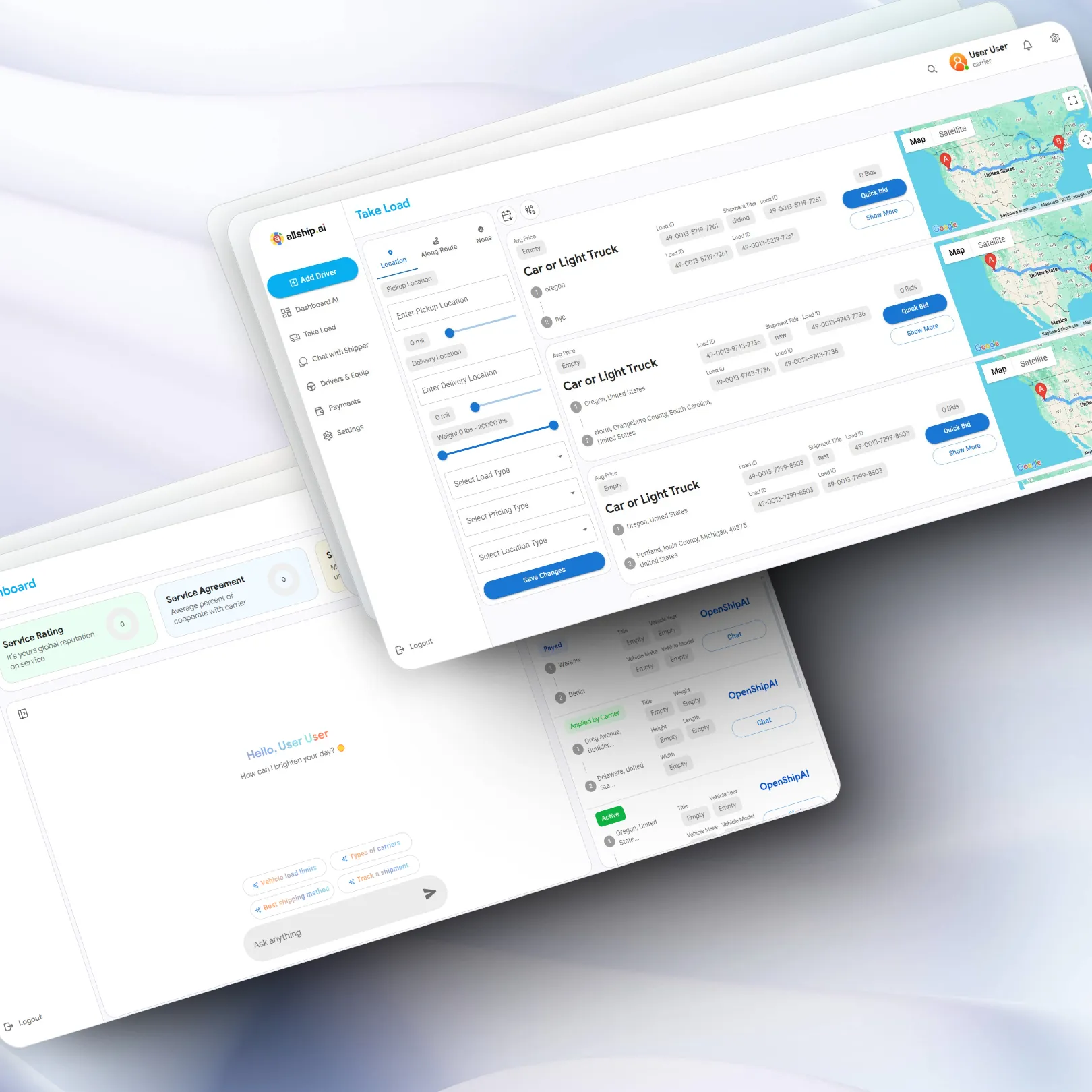 Allship.ai interface, screen 6